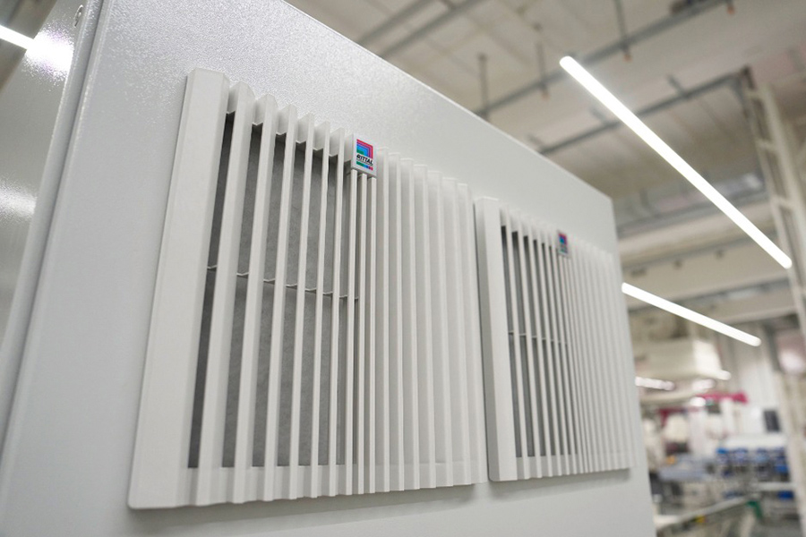Nová generace ventilátorů Blue e+ - Provozní bezpečnost rozváděčů